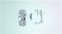 Pendientes Chimento Mujer Double in Oro blanco Diamante 0.22 Ct 1O00246B15000 - 1O00246B15000